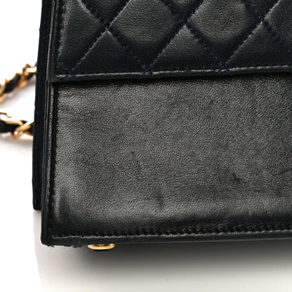 Chanel Lambskin Quilted Jumbo Single Flap Black 19 of 24