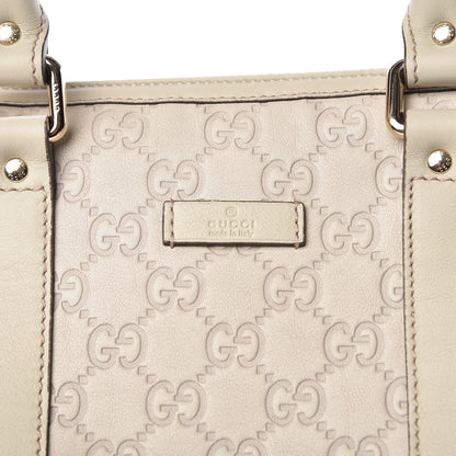 Gucci Guccissima Medium Joy Boston Off White 6 of 11