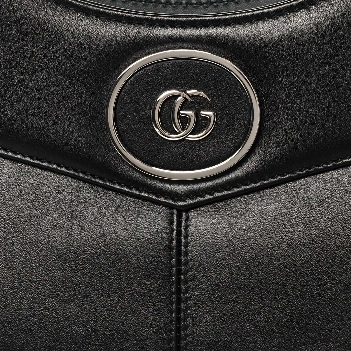 Calfskin Petite GG Small Tote Bag Black