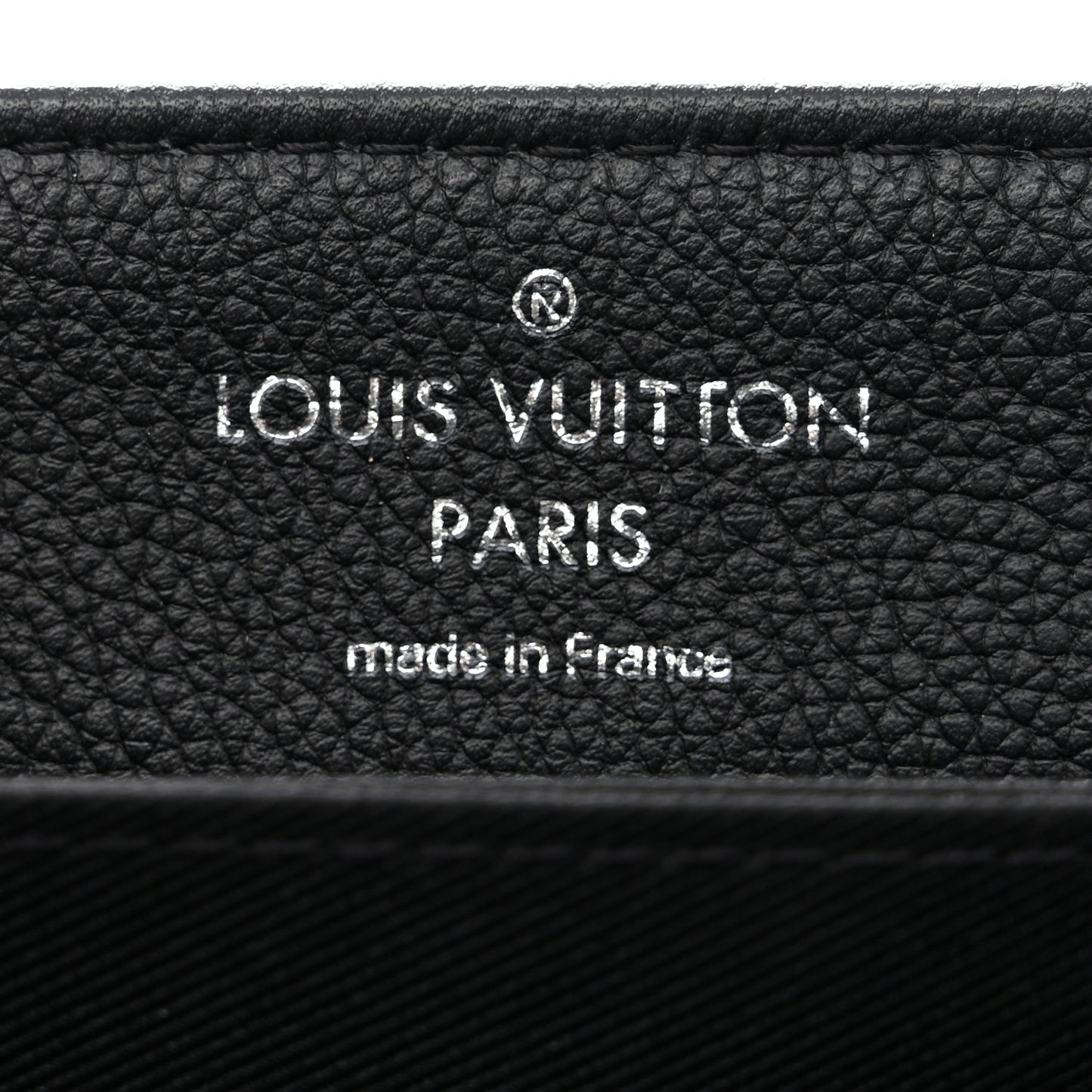 LOUIS VUITTON Soft Calfskin Eyelet Lockme II Top Handle Gris Silver