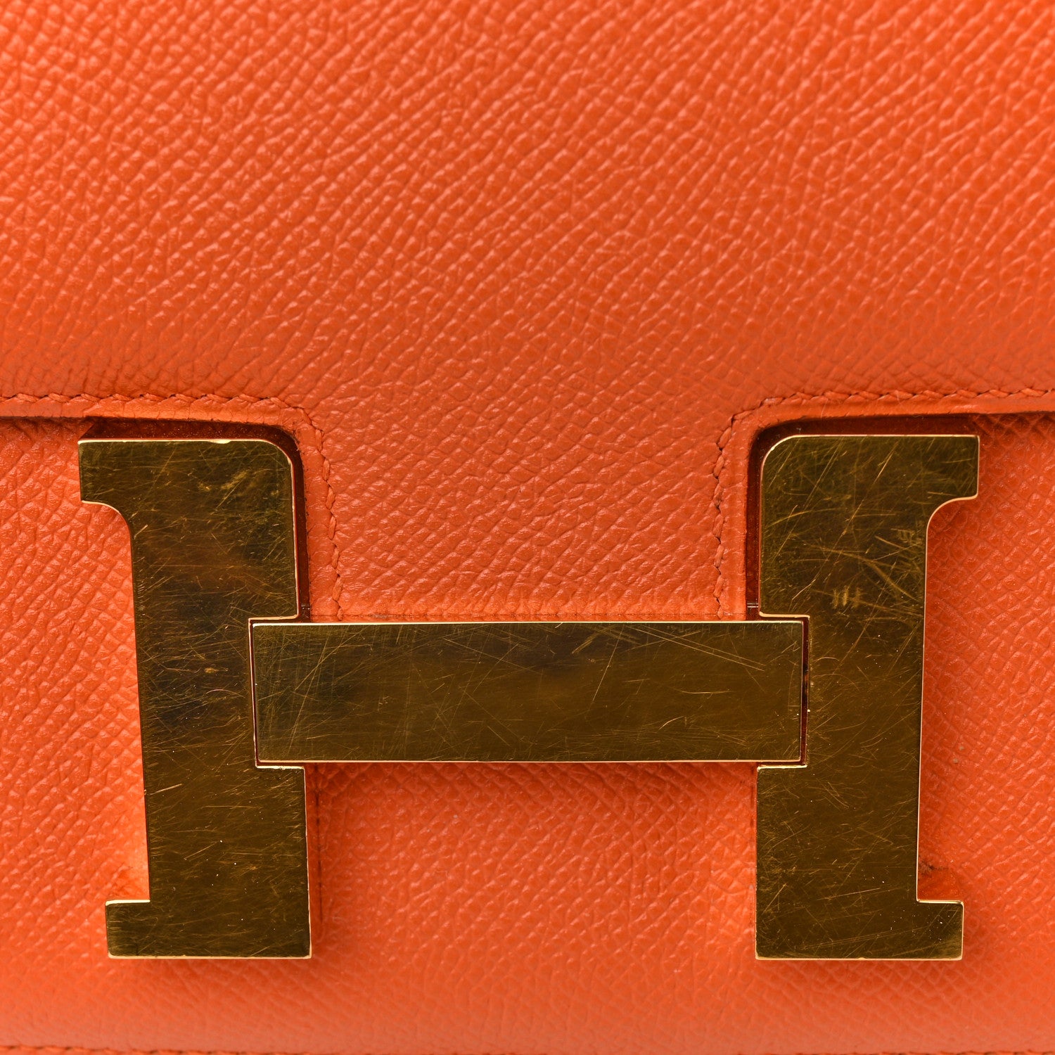 Hermes Epsom Constance 24 Orange 20 of 31