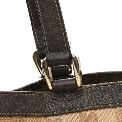 Gucci Monogram Large Abbey Tote Dark Brown 12 of 17