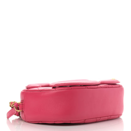Chanel Lambskin Quilted Coco Midnight Camera Case Pink 3 of 13