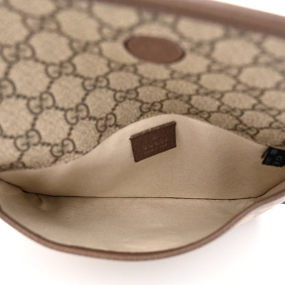 Gucci GG Supreme Monogram Neo Vintage Web Belt Bag Brown 5 of 10