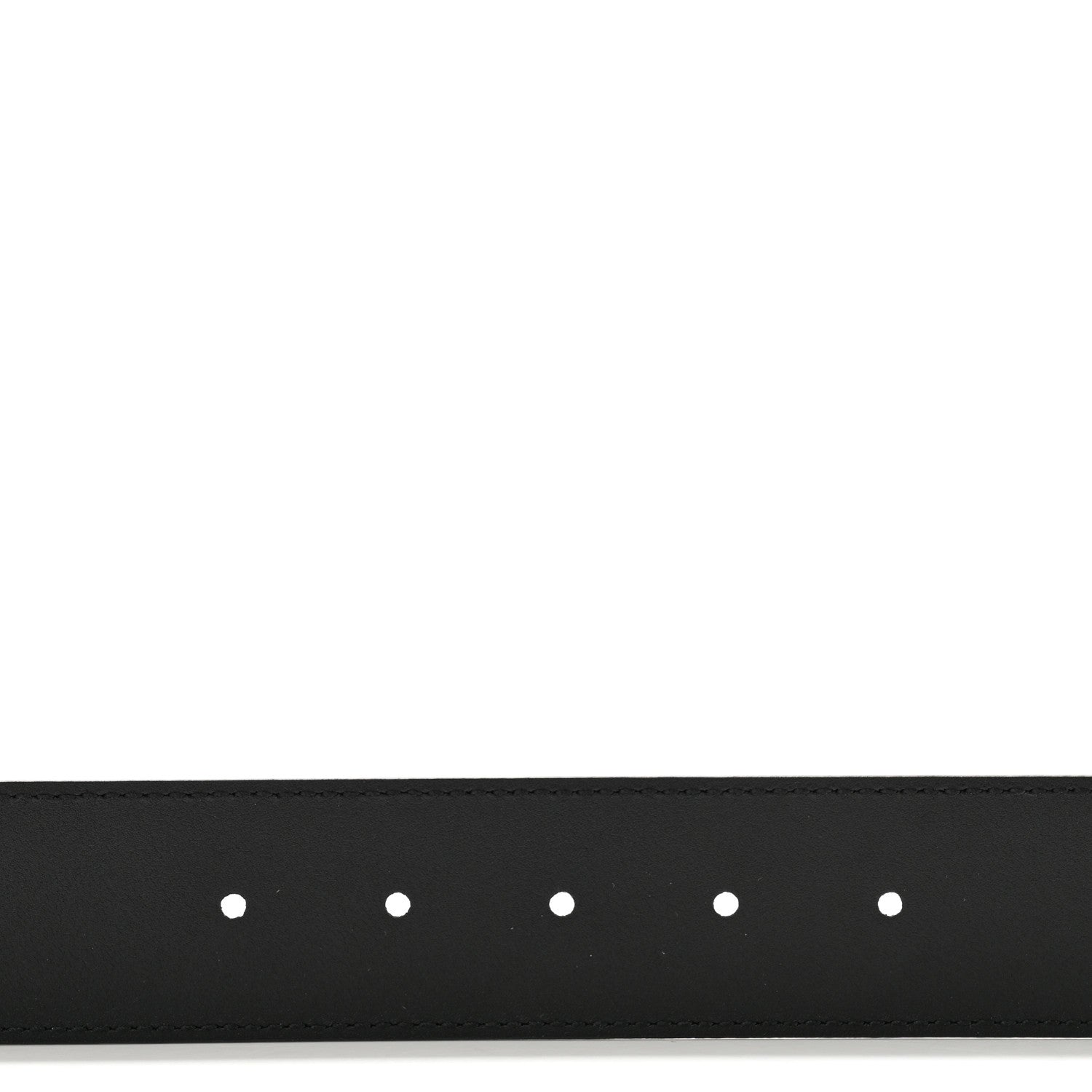 Gucci Calfskin Double G 20mm Belt 85 34 Black 4 of 6