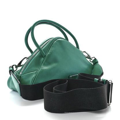 Prada Grace Lux Triangle Top Handle Shoulder Bag Mango 3 of 12