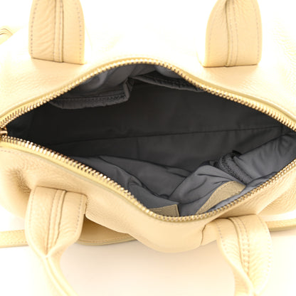 Alexander Wang Pebbled Lambskin Rocco Soft Meringue Pale Gold Hardware 4 of 8