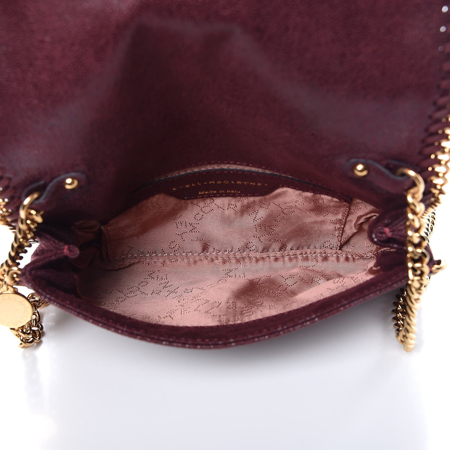 Stella McCartney Shaggy Deer Falabella Crossbody Bag Plum 5 of 7