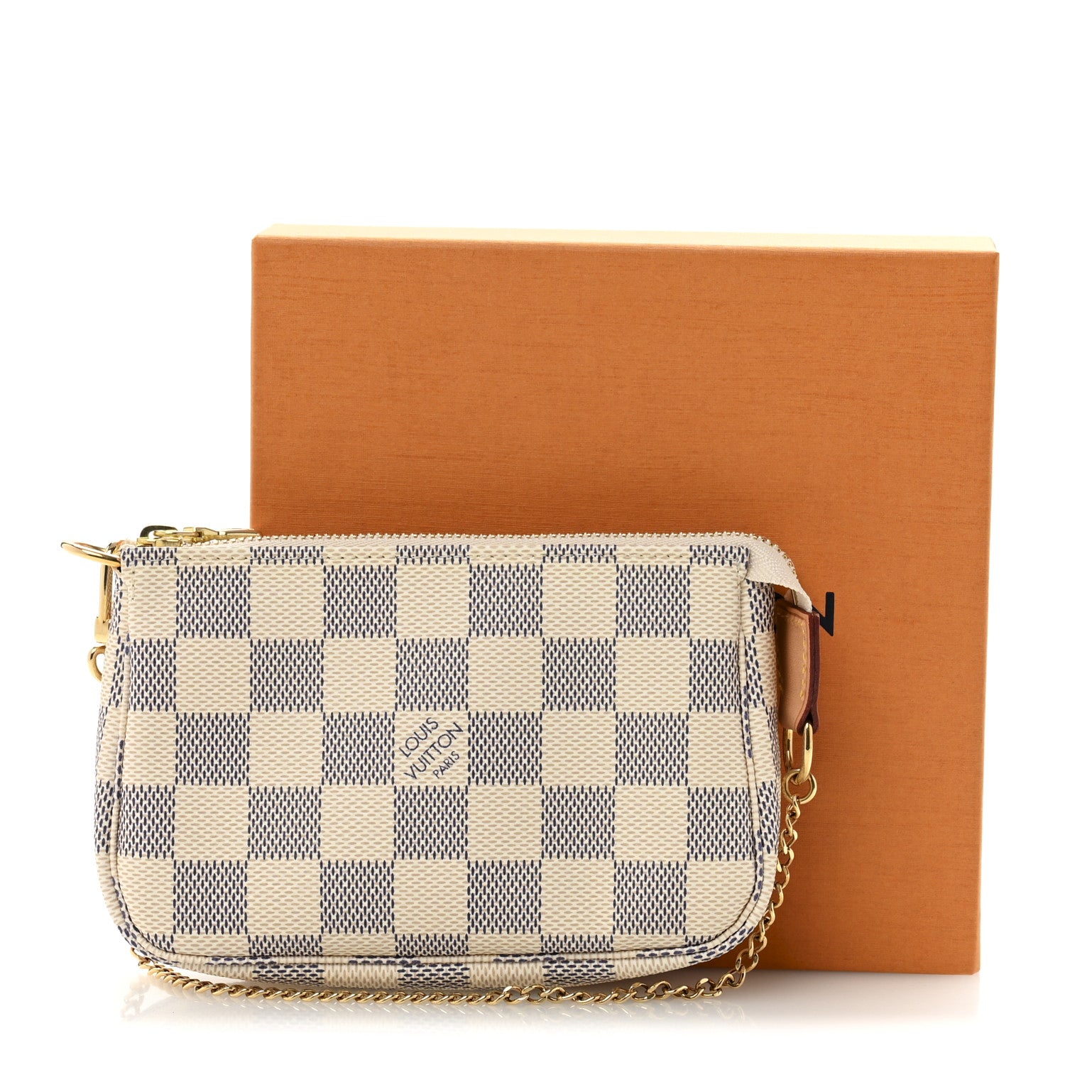 Louis Vuitton Damier Azur Mini Pochette Accessories 9 of 9