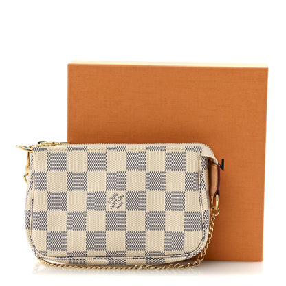 Louis Vuitton Damier Azur Mini Pochette Accessories 9 of 9