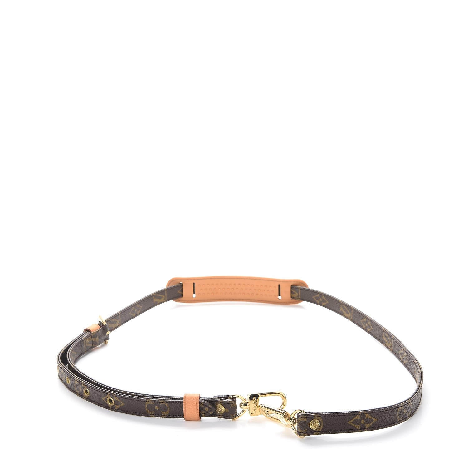 Louis Vuitton Monogram 16mm Adjustable Shoulder Strap 3 of 5