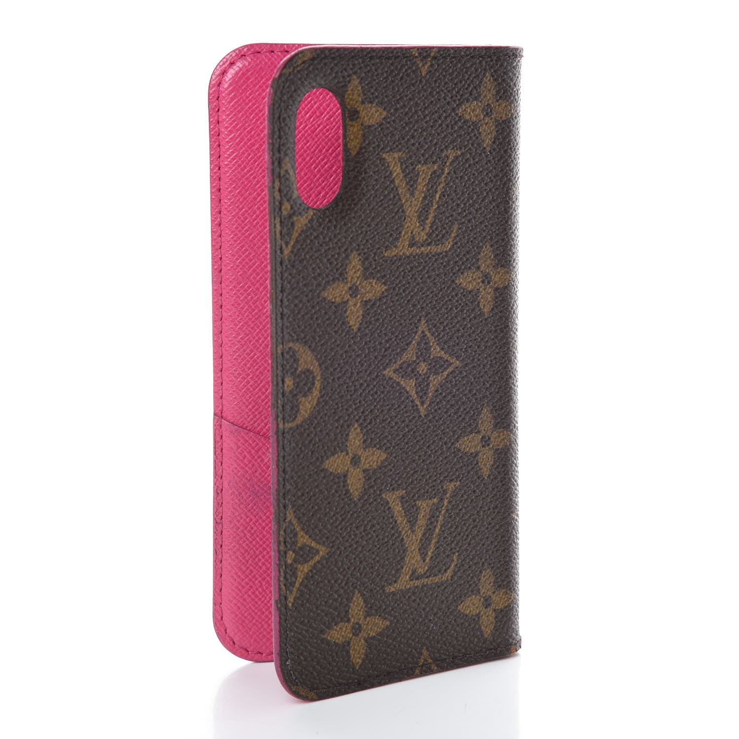 Louis Vuitton Monogram iPhone X/XS Folio Case Rose Pop 3 of 9