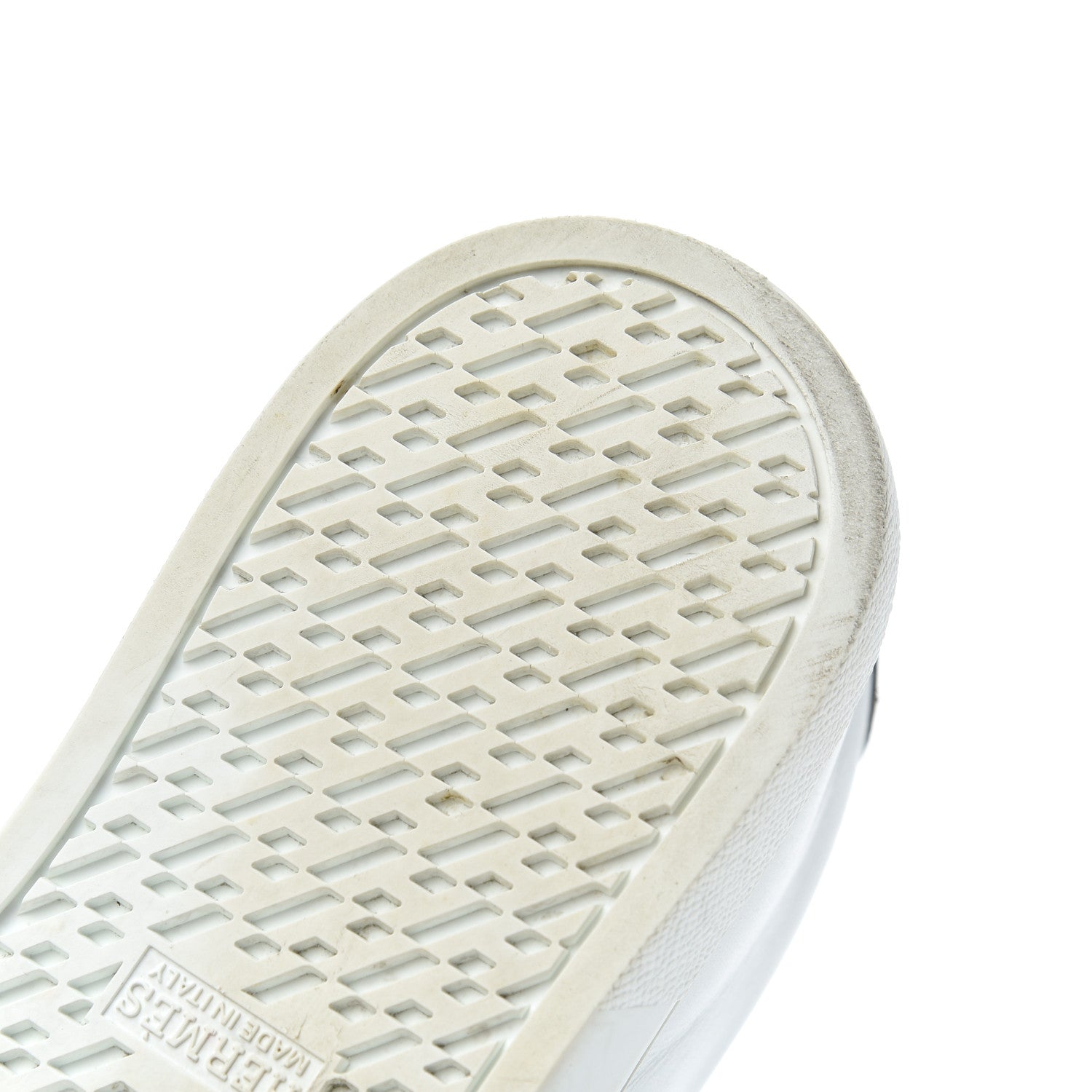 Hermes Nappa Womens Avantage Sneakers 39.5 White Argent 18 of 24