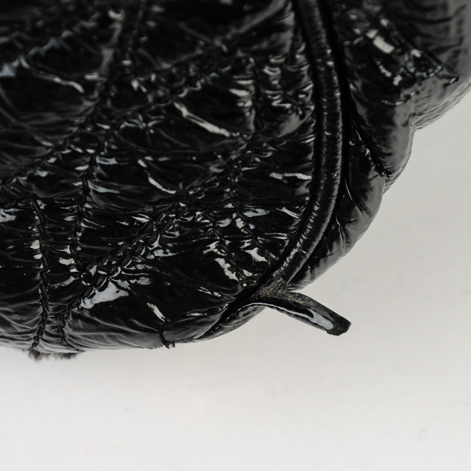 Chanel Vinyl Rodeo Tote Black 9 of 13