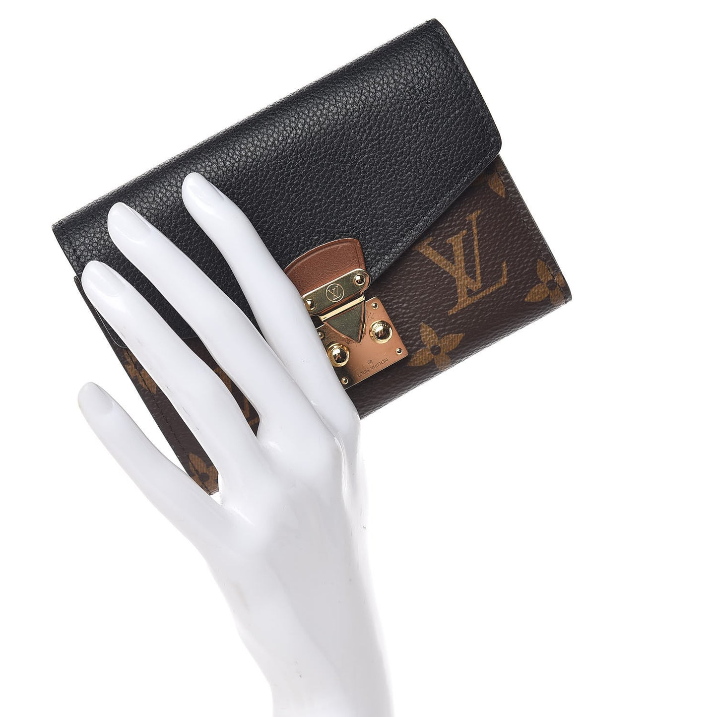 Monogram Pallas Compact Wallet NM Black