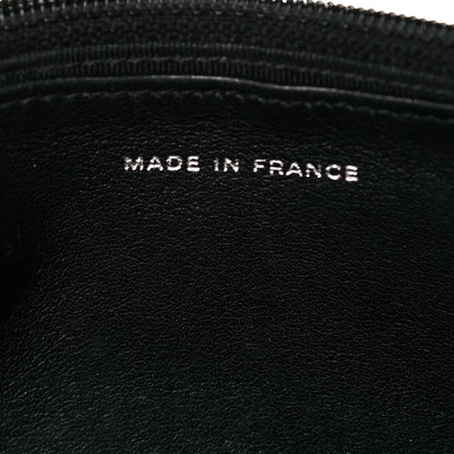 Chanel Patent Quilted Wallet On Chain WOC Black 10 of 11