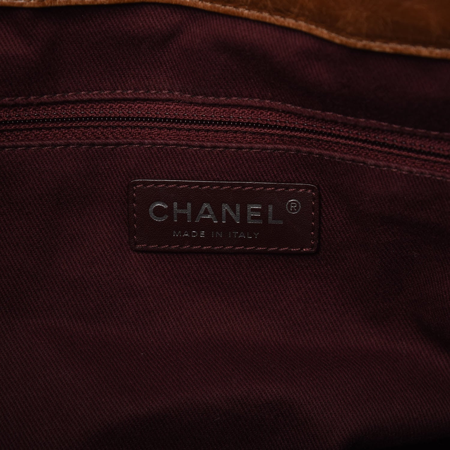 Chanel Iridescent Calfskin Large In The Mix Tote Light Brown 8 of 10