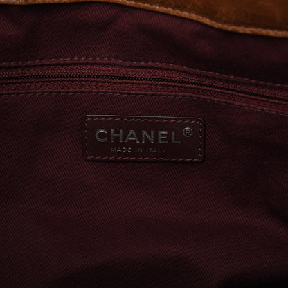 Chanel Iridescent Calfskin Large In The Mix Tote Light Brown 8 of 10