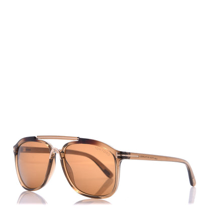 Tom Ford Cade Aviator Sunglasses TF300 Brown 1 of 8