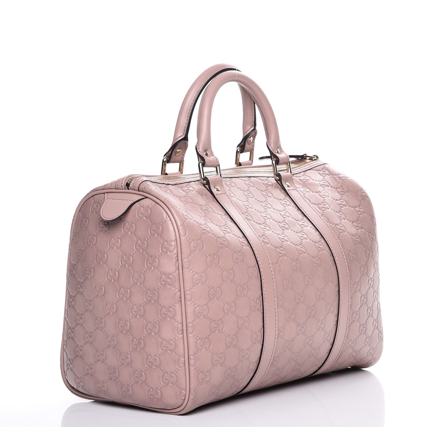 Gucci Guccissima Medium Joy Boston Winter Rose 3 of 7