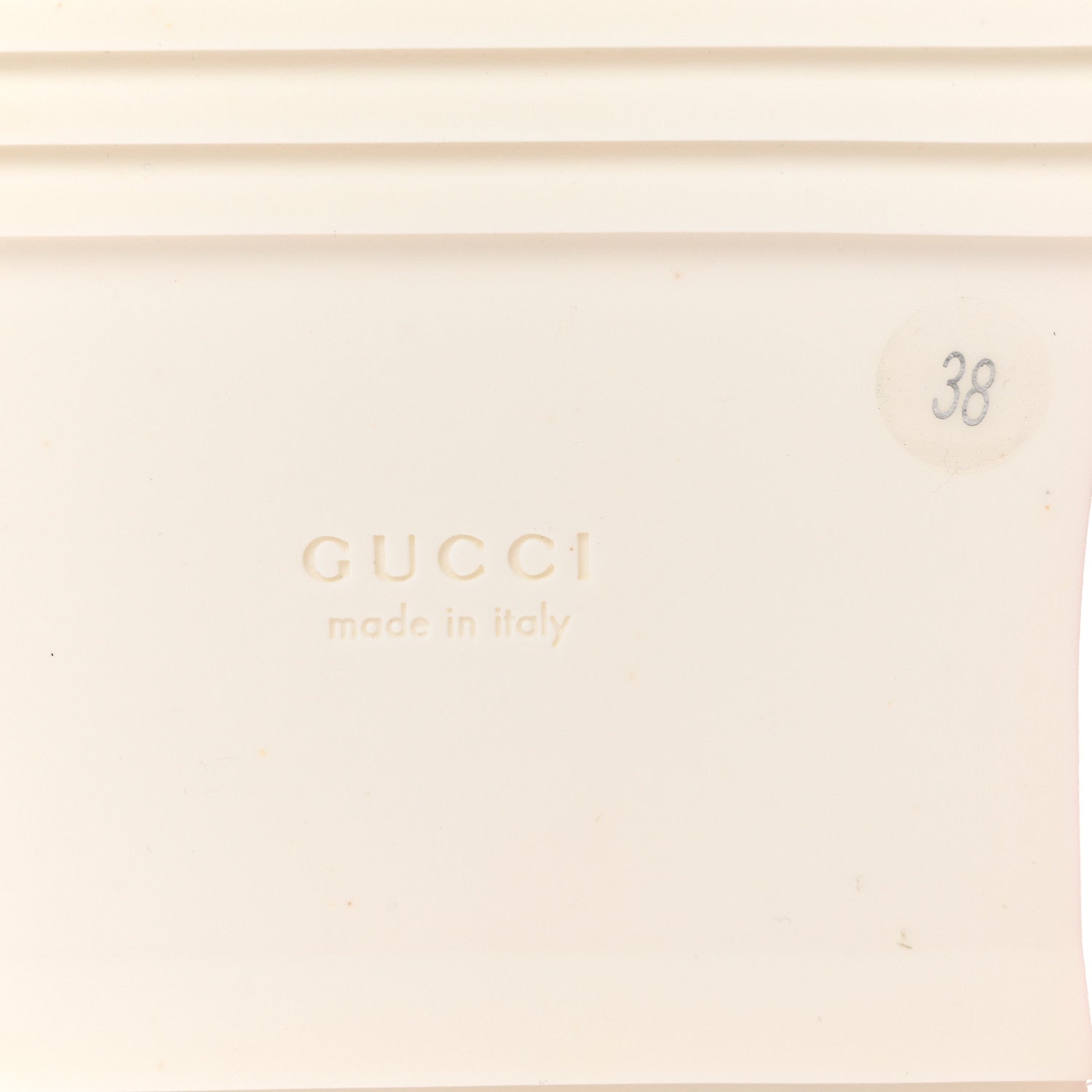 Gucci Terry Cloth GG Monogram Angelina Platform 55mm Slide Sandals 38 Deep Orange 6 of 9