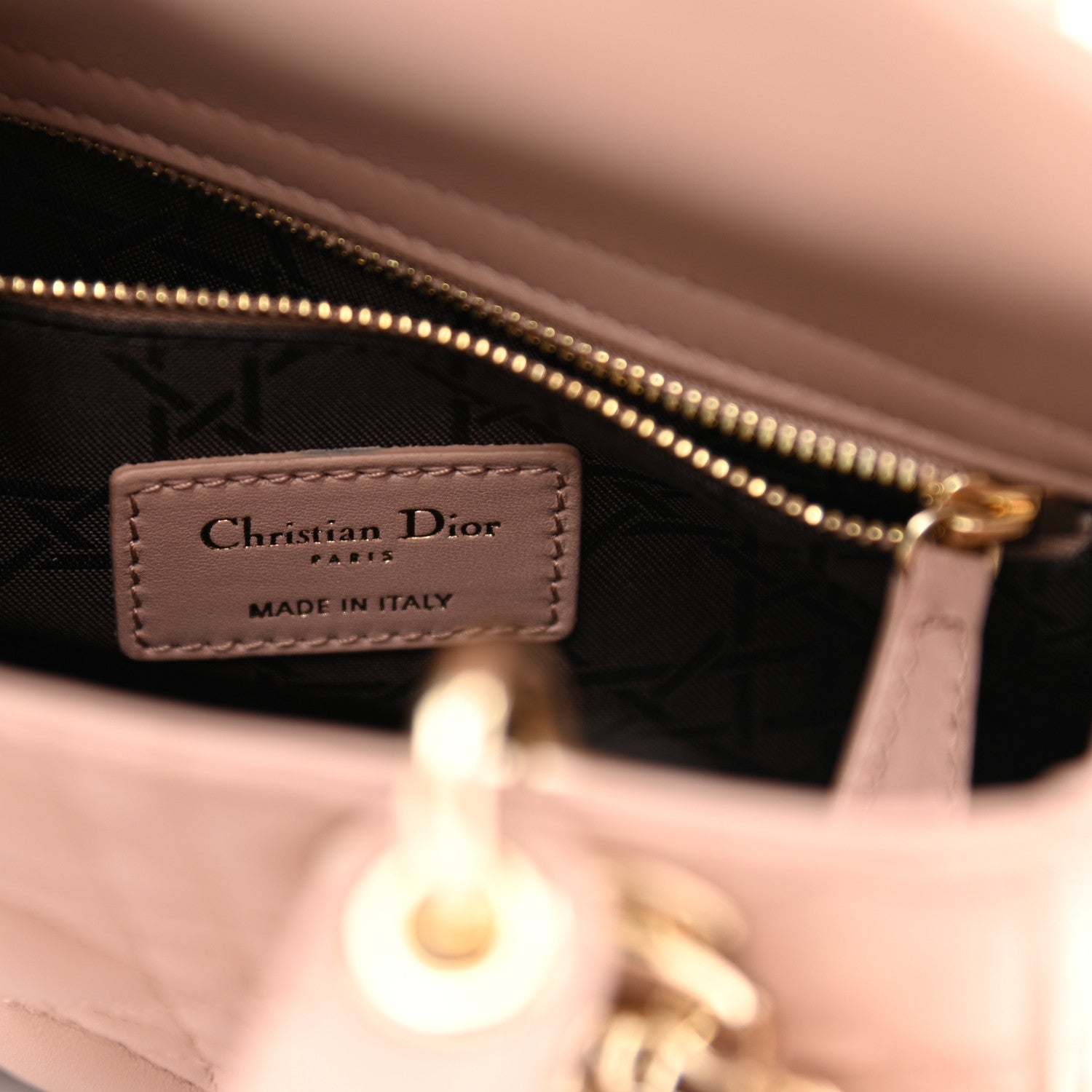 Christian Dior Lambskin Cannage Small My ABCDior Fard 6 of 11