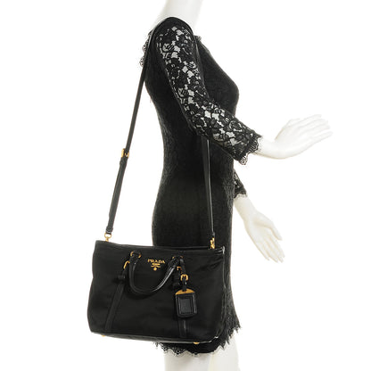 Prada Tessuto Nylon Tote Nero Black 2 of 12