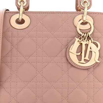 Christian Dior Lambskin Cannage Small My ABCDior Lady Dior Fard 8 of 15