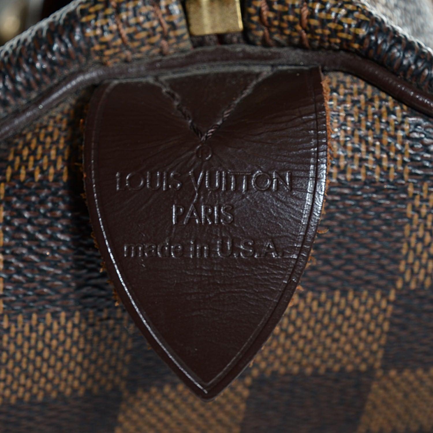 Louis Vuitton Damier Ebene Speedy 30 6 of 7