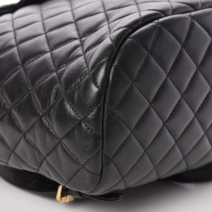 Chanel Lambskin Quilted Small Urban Spirit Backpack Black 8 of 10