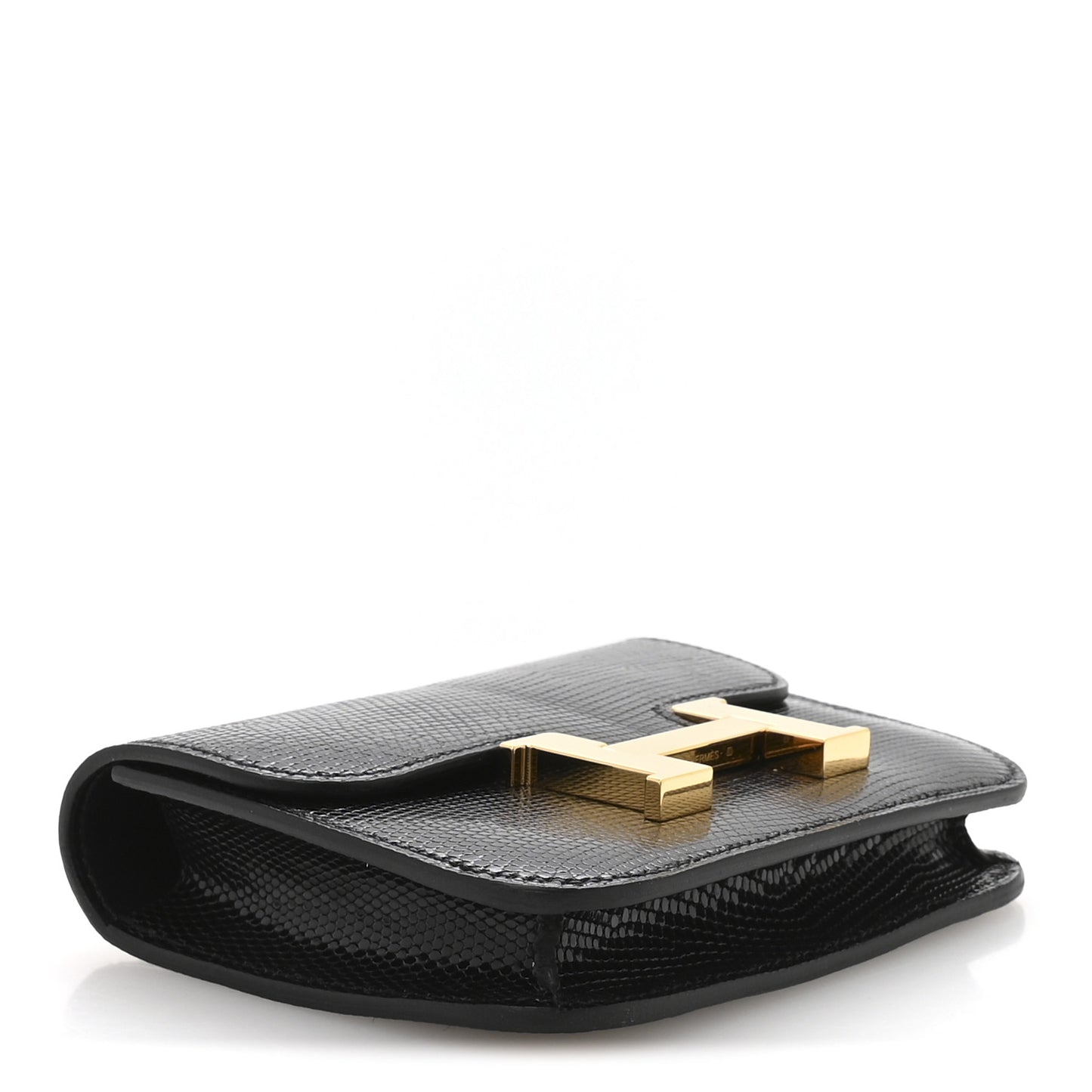 Lizard Constance Slim Wallet Black