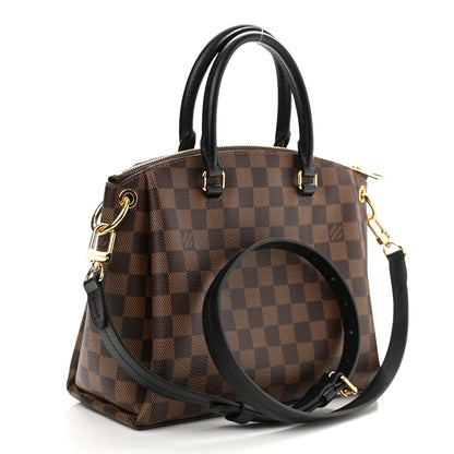 Louis Vuitton Damier Ebene Odeon Tote PM Black 3 of 7