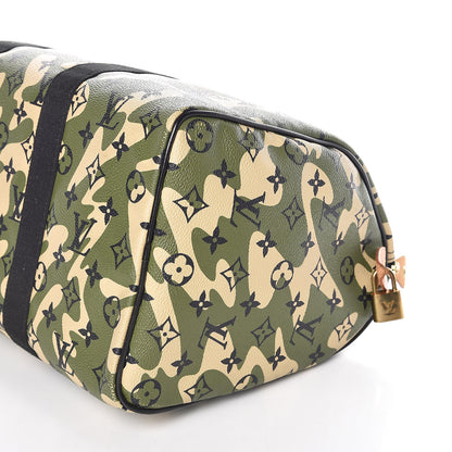 Louis Vuitton Monogramouflage Speedy 35 6 of 13