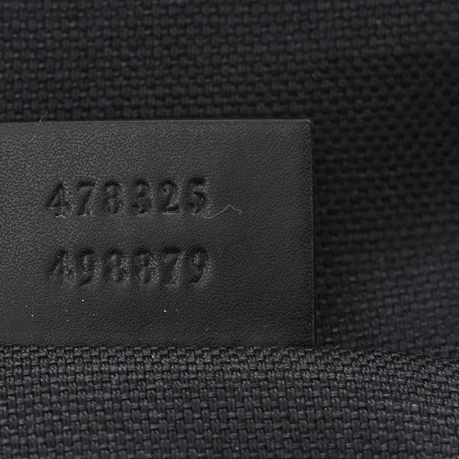 Gucci GG Supreme Monogram Web Belt Bag Black Grey 7 of 10