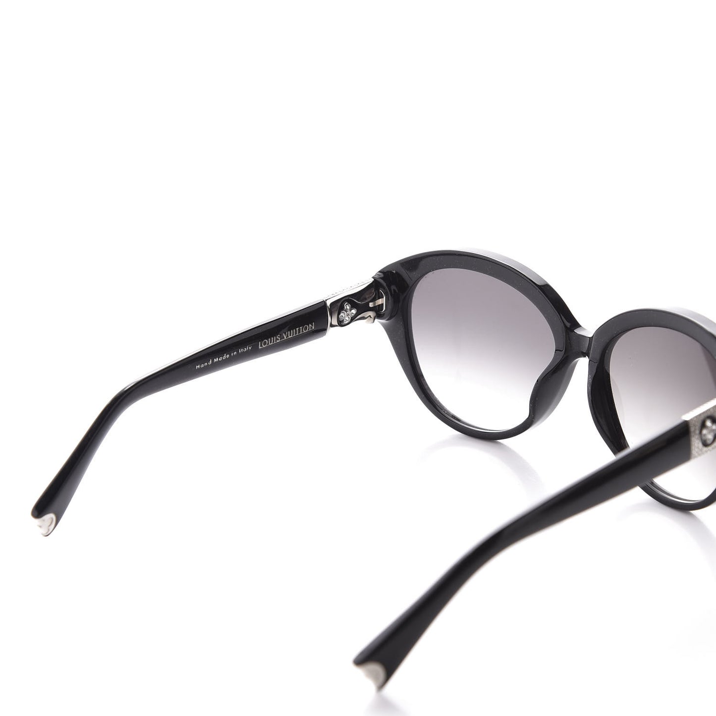 Strass Heather Cat Eye Sunglasses Z0594E Black