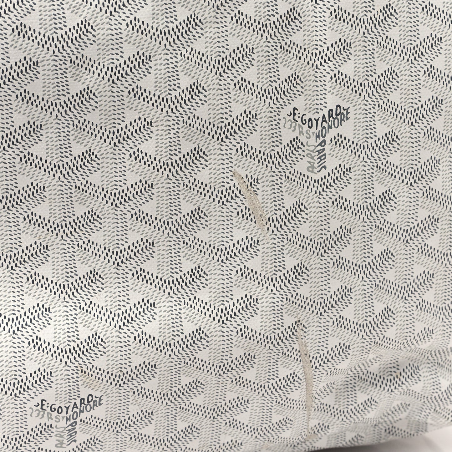 Goyardine Saint Louis PM White