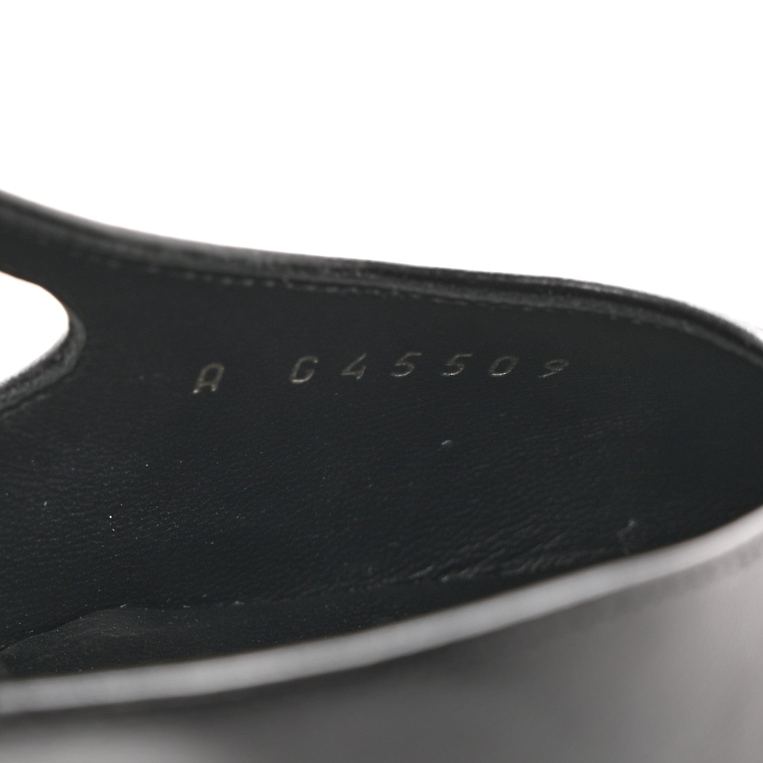 Chanel Lambskin Grosgrain Cap Toe CC Slingback Pumps 37 Black 7 of 9