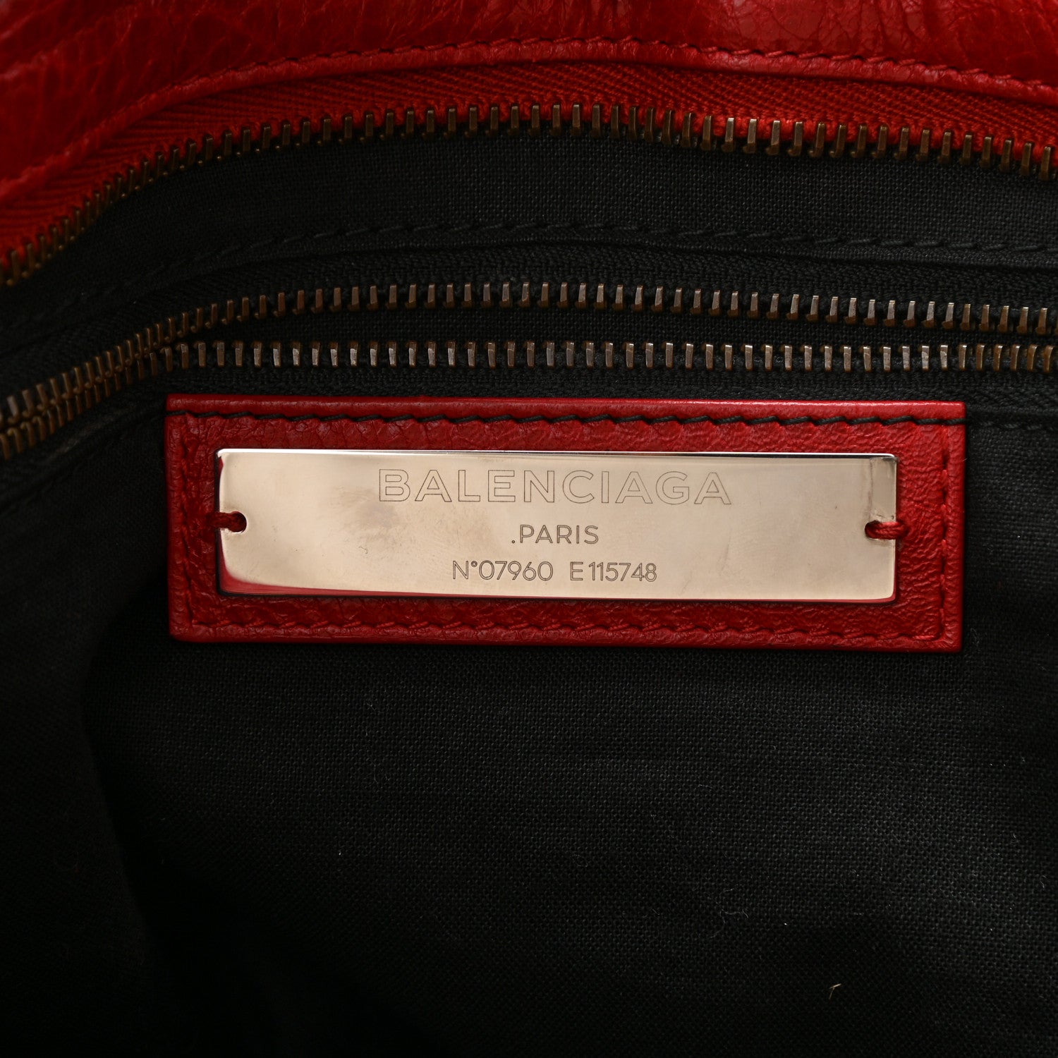 Balenciaga Agneau Classic Hardware City Rouge Lipstick 6 of 13