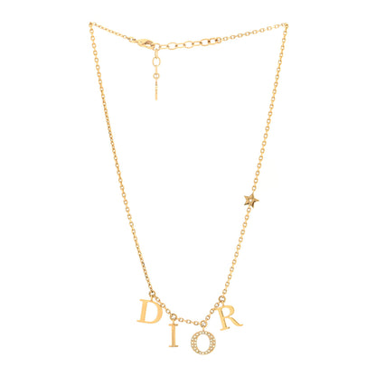 Christian Dior Crystal Dio(r)evolution Necklace Gold 3 of 5