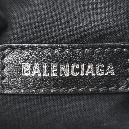 Balenciaga Bleached Denim BB Monogram Le Cagole Shoulder Bag XS Blue 7 of 11