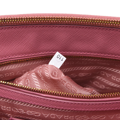 Prada Saffiano Medium Galleria Double Zip Tote Geranio 7 of 13