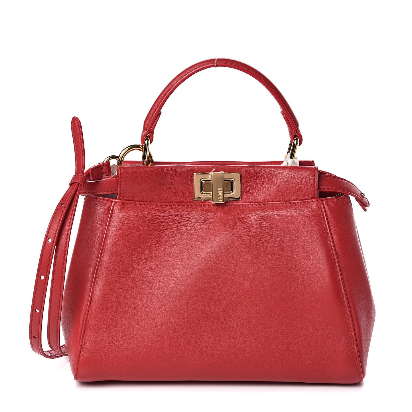 Nappa Mini Peekaboo Iconic Satchel Fragola