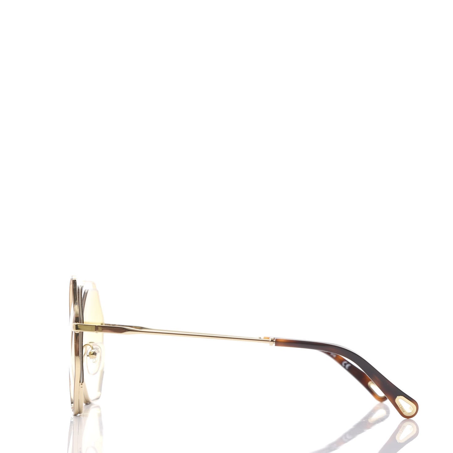 Octagonal Sunglasses CE132S Gold