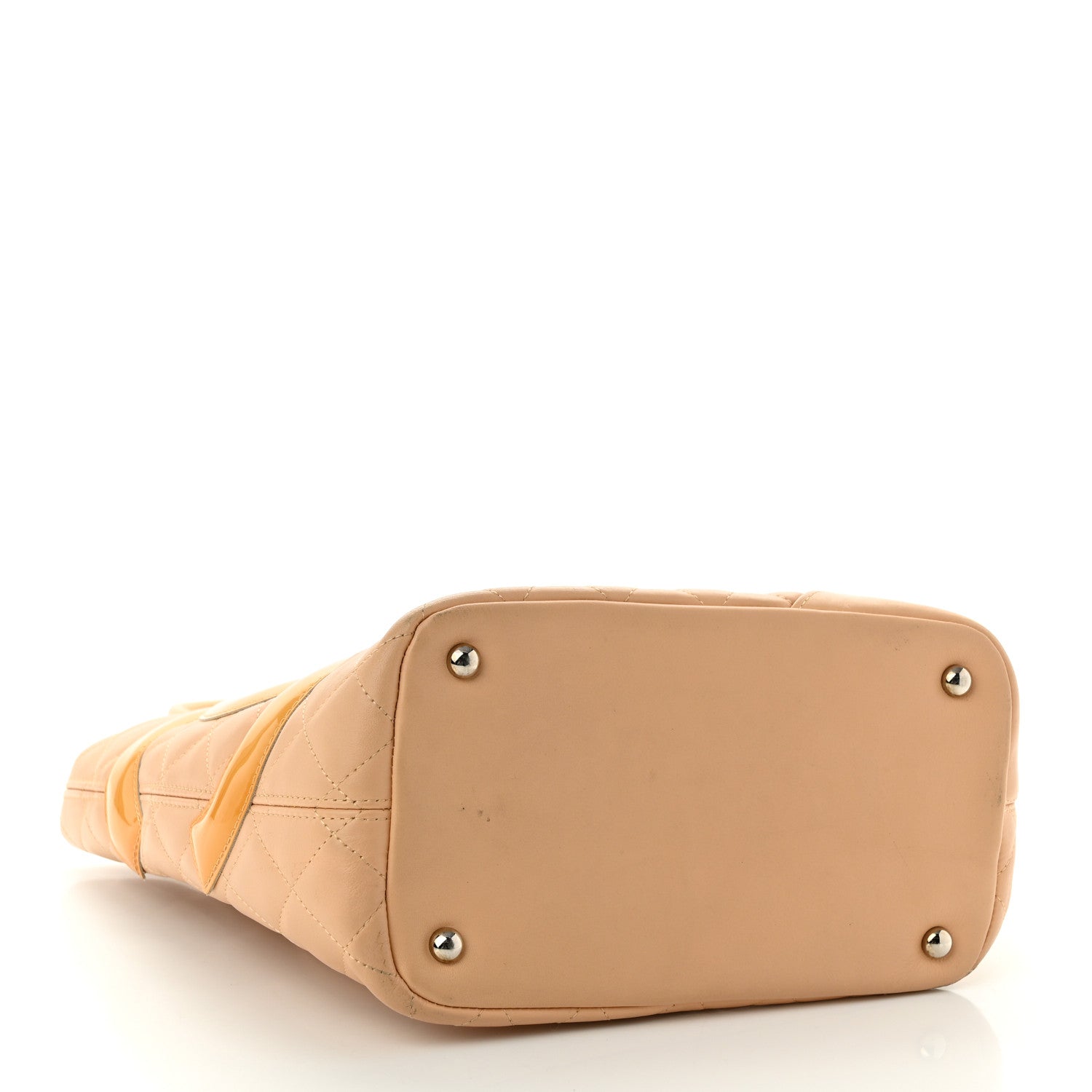 Chanel Calfskin Quilted Medium Cambon Tote Beige 3 of 11