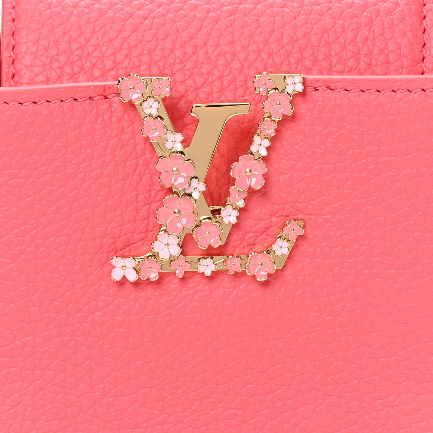 Taurillon LV Bloom Capucines Mini Pink Sky