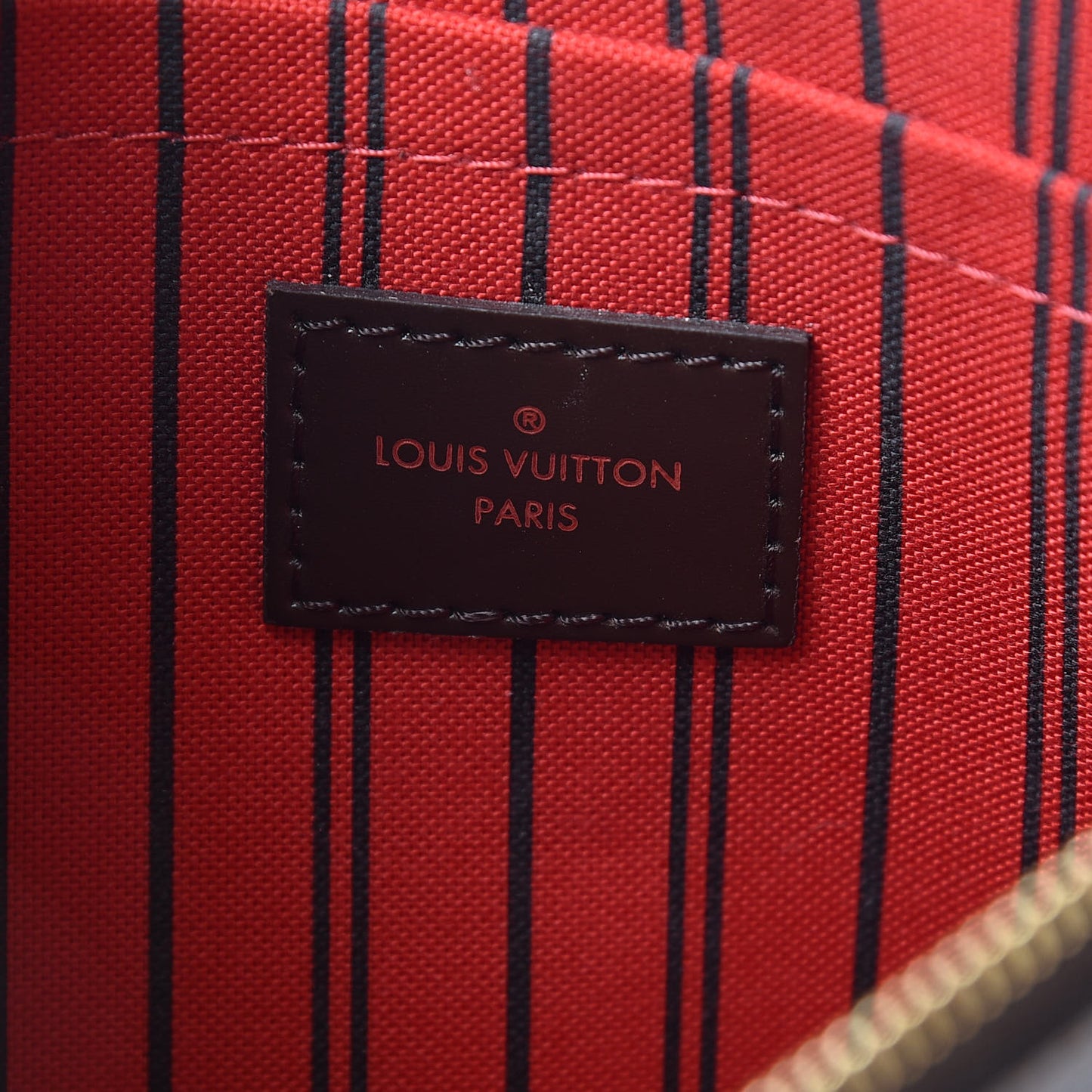 Damier Ebene Neverfull MM GM Pochette