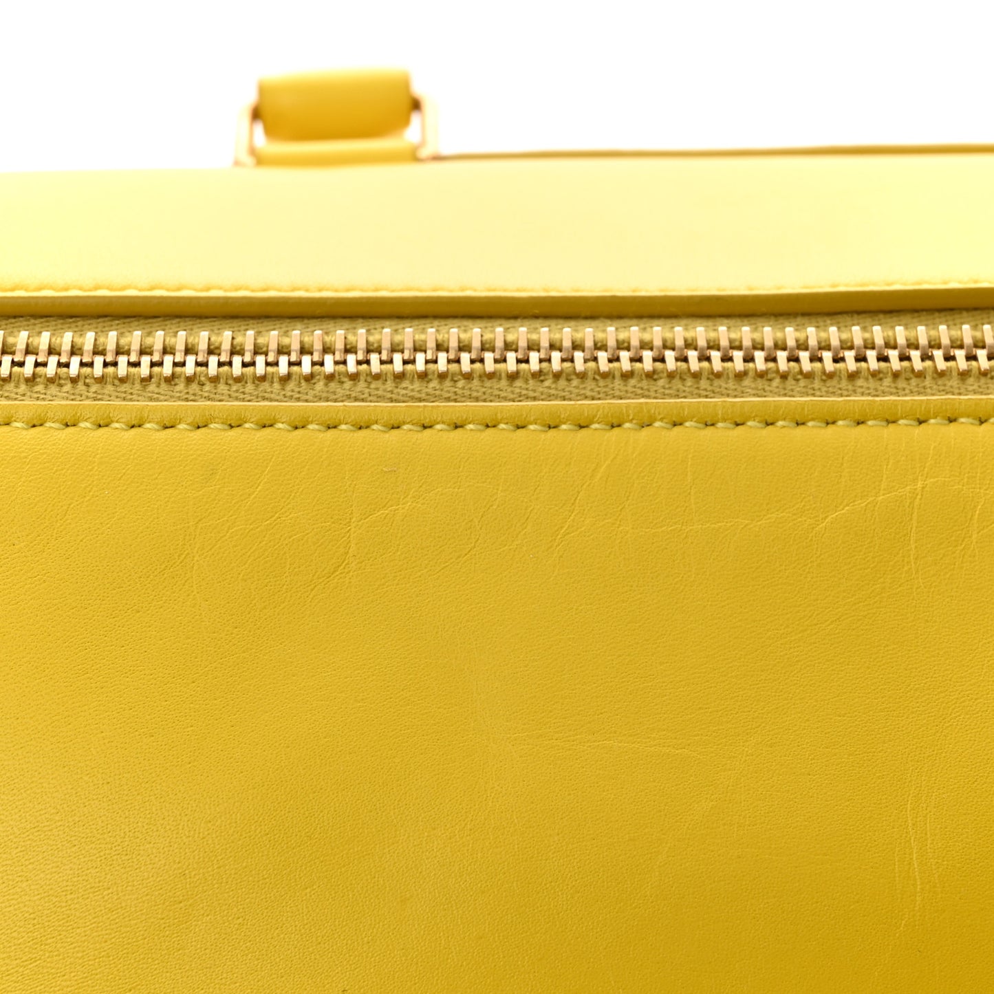 Calfskin Classic Duffle 6 Yellow