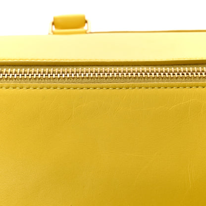 Saint Laurent Calfskin Classic Duffle 6 Yellow 11 of 14