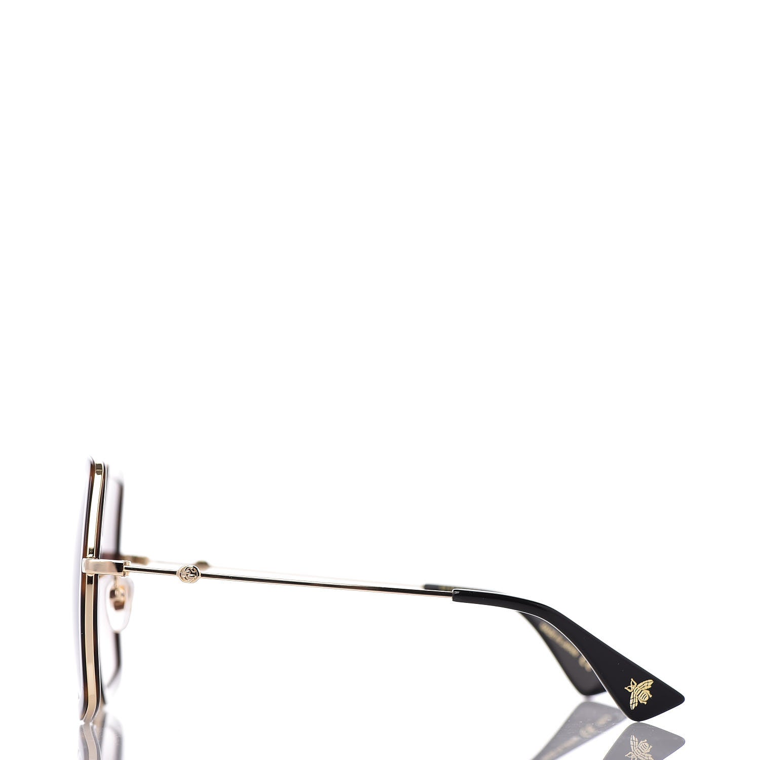 Gucci Square Frame GG0106S Sunglasses Tortoise 3 of 7