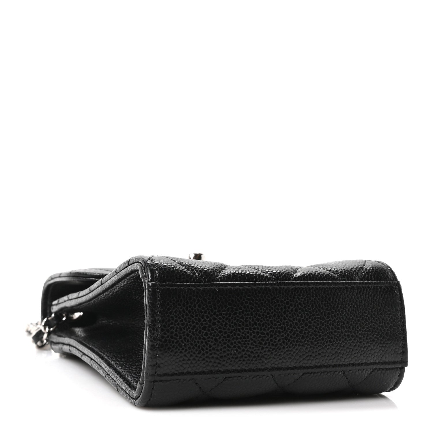 Chanel Caviar Quilted Classic Phone Holder Black 4 of 11